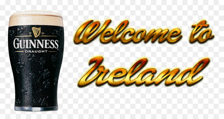 Welcome To Ireland Png - Welcome To Ireland Guinness, Transparent Png - welcome.png