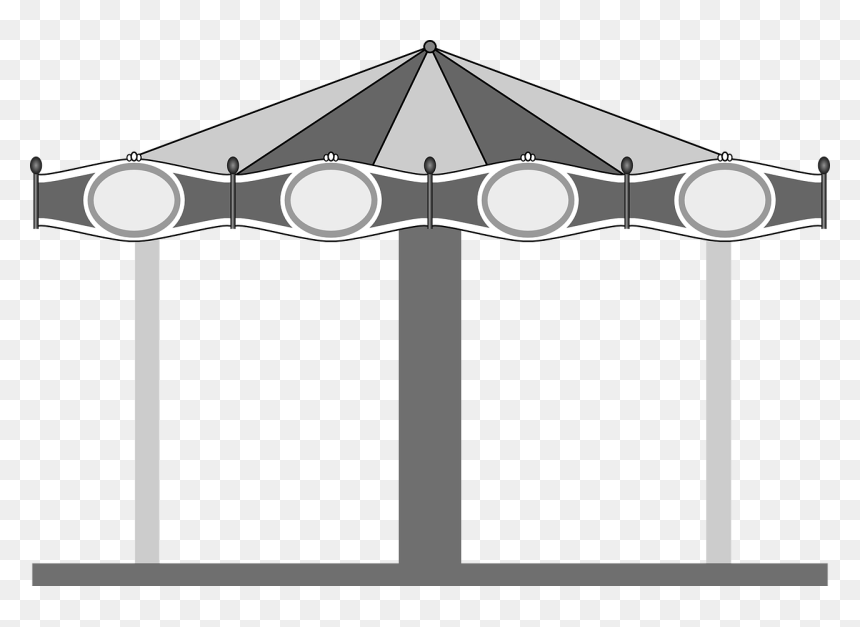 Carrousel Clipart, HD Png Download - carousel png