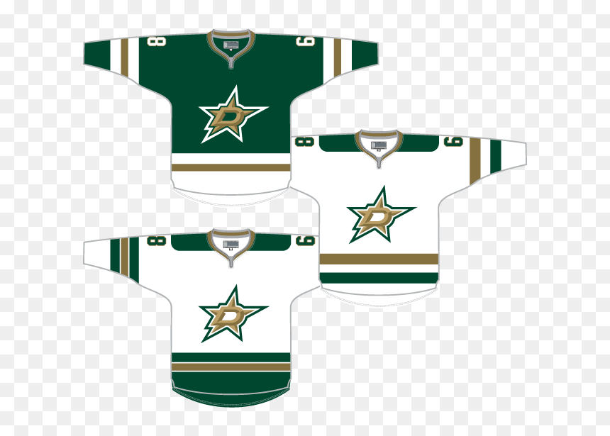 Dallasstarsv3 - Sports Jersey, HD Png Download - dallas stars logo png