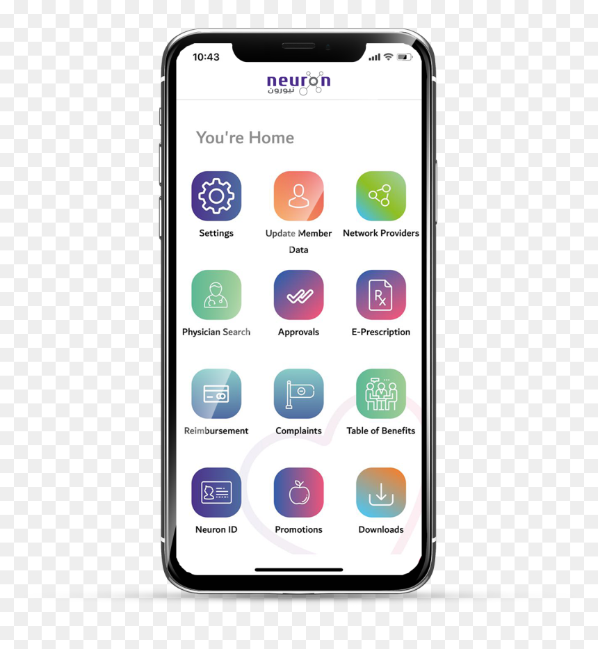 Insurance Mobile Demo Application Png, Transparent Png - neuron png
