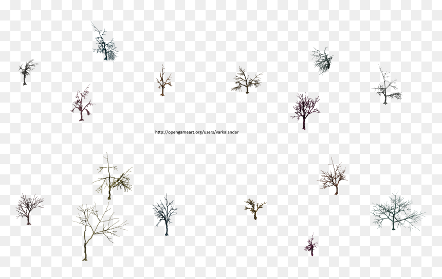 Transparent Dead Trees Png - Monochrome, Png Download - dead trees png