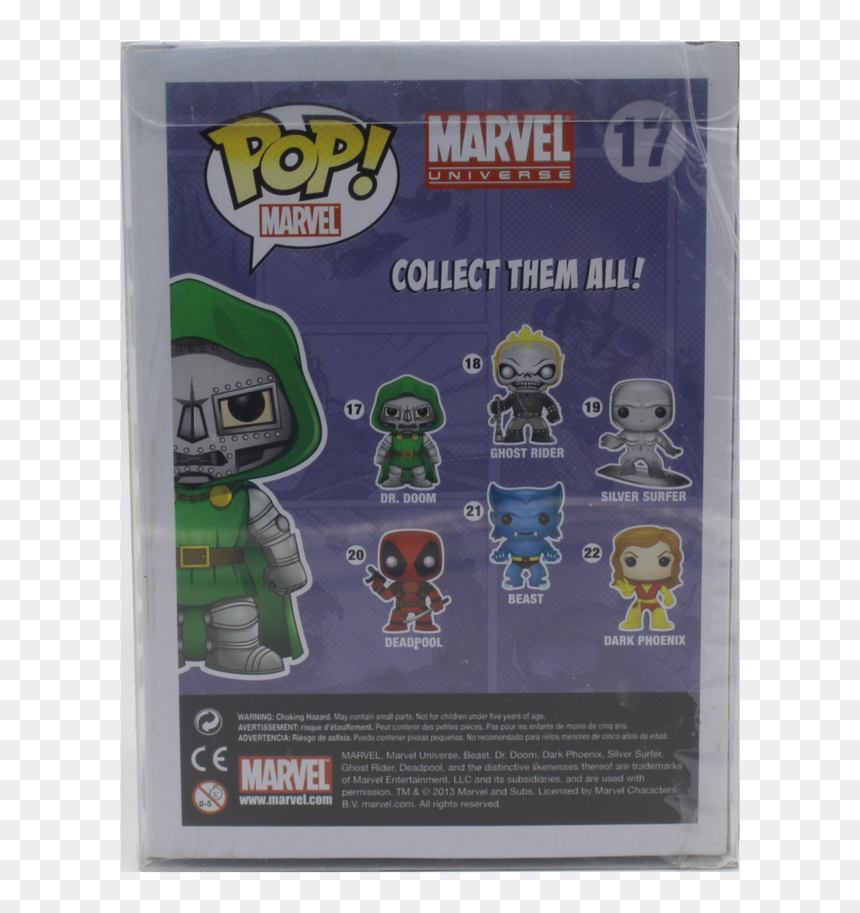 Funko Pop Vinyl - Pop Vinyl, HD Png Download - doctor doom png