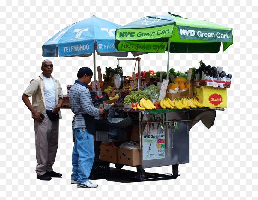 Market Png File - Street Food People Png, Transparent Png - market png