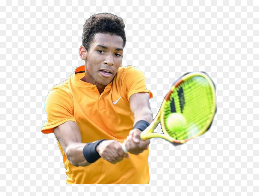 Felix Auger-aliassime Png Image Transparent - Soft Tennis, Png Download - tennis racquet png