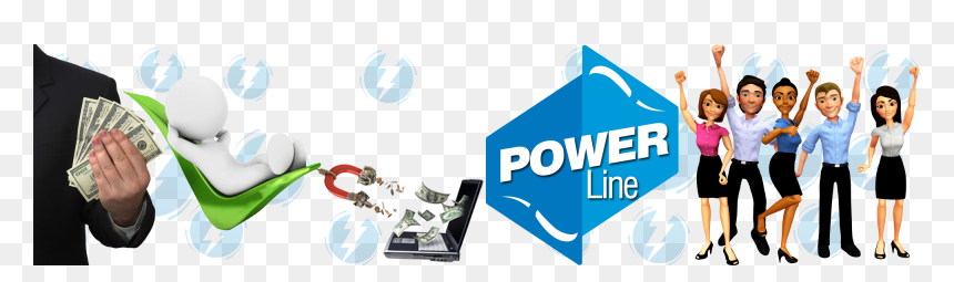 Online Business, HD Png Download - power lines png