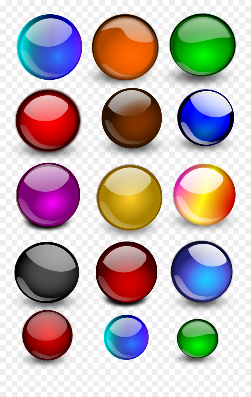 Glossy Orbs/balls - Orbs Clipart, HD Png Download - orbs png
