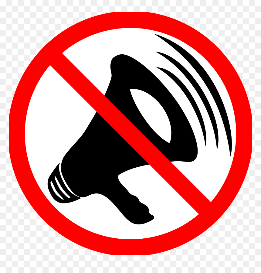 Silence Clip Arts - Evitar La Contaminacion Sonora, HD Png Download - silence png