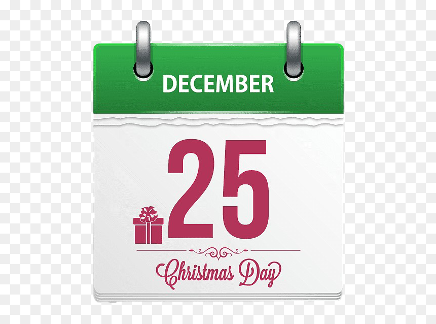 December 25 Png Pic - Bag, Transparent Png - december png