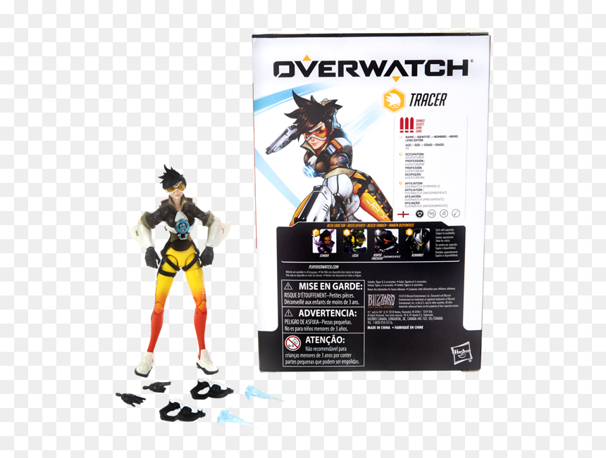 Hasbro Overwatch Toys 2019, HD Png Download - tracer overwatch png