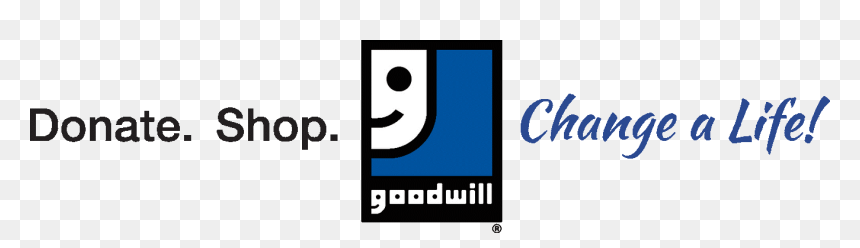 Goodwill Donate Shop Change A Life, HD Png Download - goodwill logo png