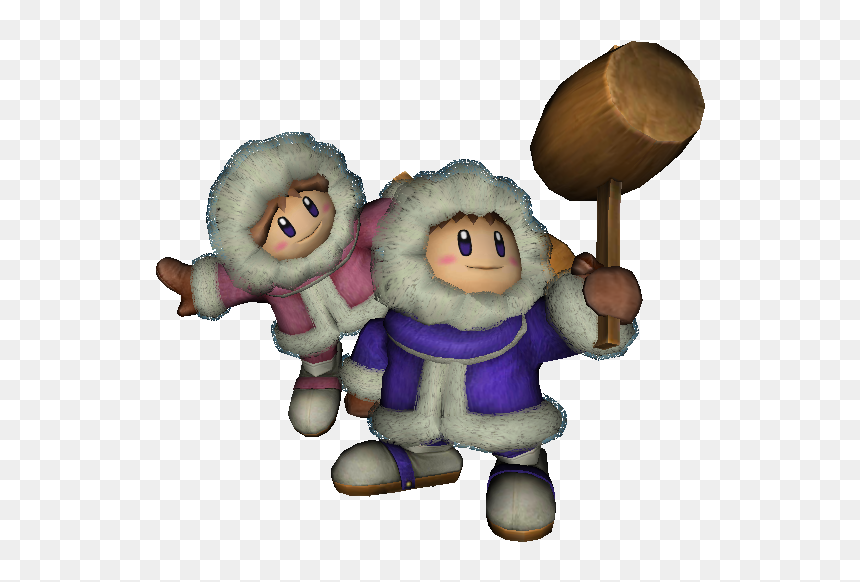 Download Zip Archive - Ice Climbers Smash 4 Trophy, HD Png Download - ice climbers png