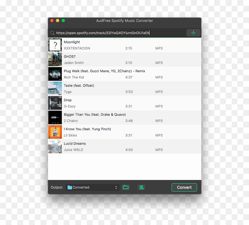 Add Songs Mac - Audfree Spotify Music Converter, HD Png Download - quavo png