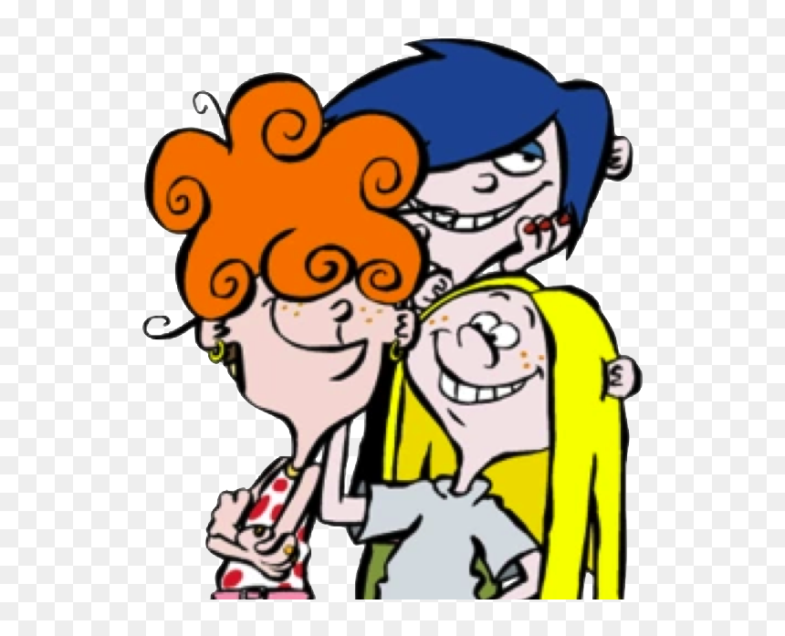 Gina Clip Scarface Sister - Ed Edd N Eddy Kanker Sisters, HD Png Download - ed edd n eddy png