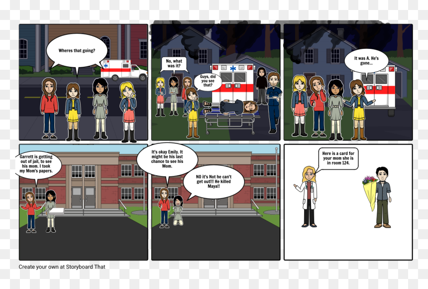 Pretty Little Liars Comic, HD Png Download - pretty little liars png