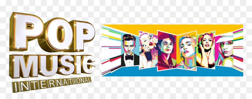 Pop Music International Clipart , Png Download - Pop Music Clipart, Transparent Png - pop png