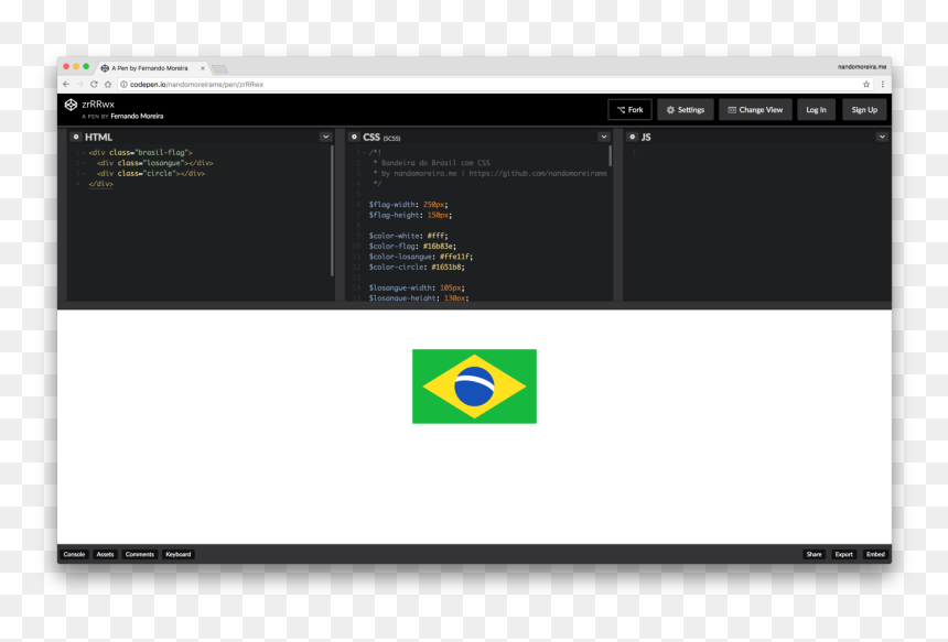 Bandeira Do Brasil Em Css, HD Png Download - bandeira do brasil png