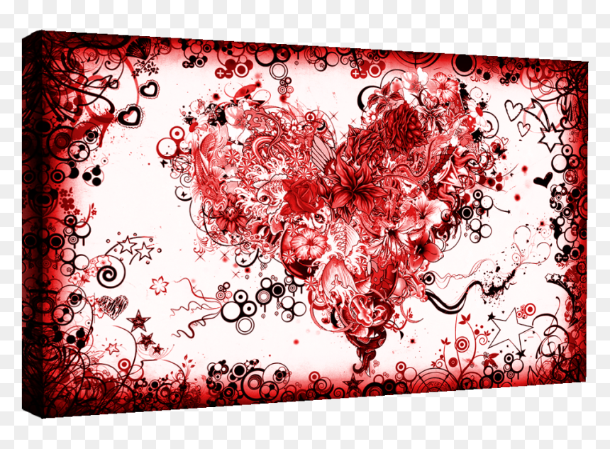 Somebody Loves You Plumb, HD Png Download - red abstract png