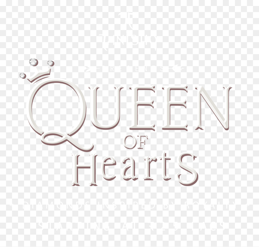 Queen Of Hearts - Queen Of Hearts Tanishq Logo, HD Png Download - queen of hearts png