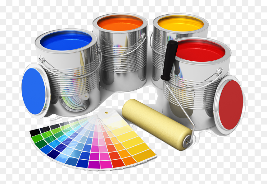 Paint Contractor, HD Png Download - paint bucket png