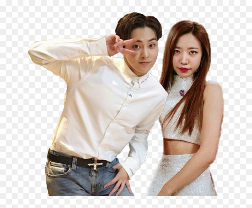 Xiujoo Exopink Btspink Exo Apink Kpop Xiumin Namjoo - Girl, HD Png Download - xiumin png