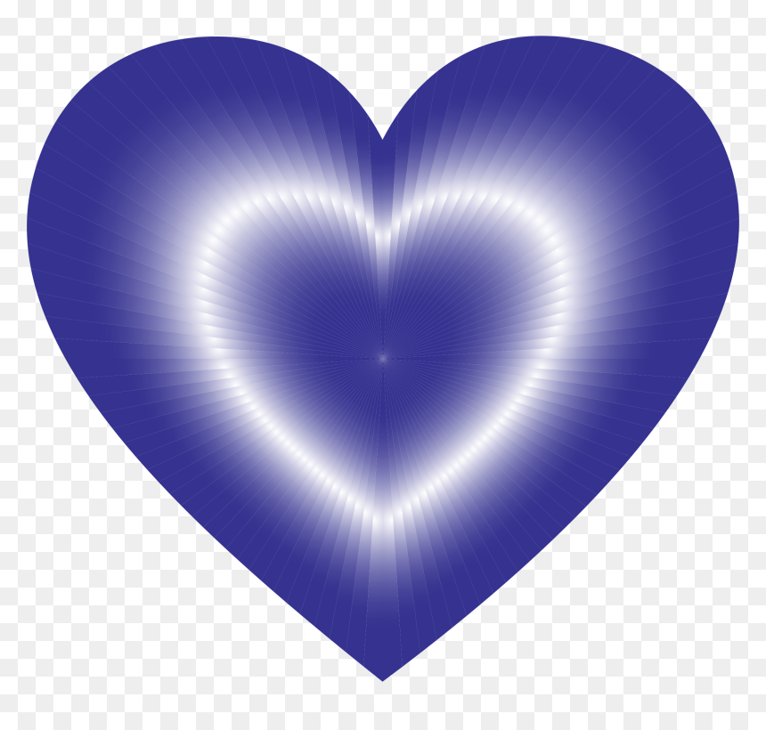 Starburst Heart 15 Clip Arts - Blue Pretty Hearts, HD Png Download - blue hearts png