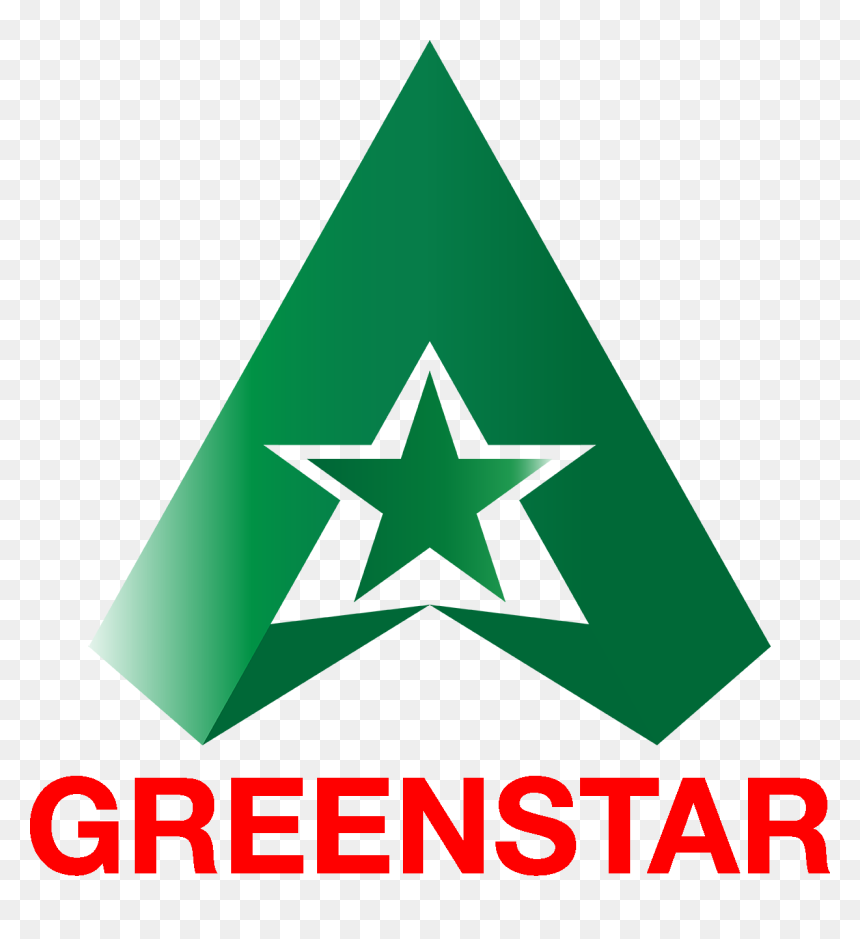 Green Star Png, Transparent Png - green star png
