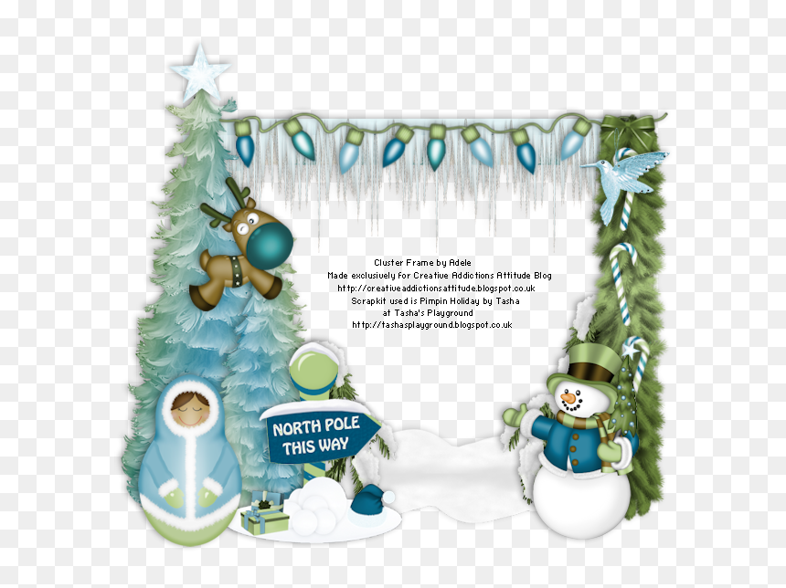 Pimpin Holiday - Christmas Tree, HD Png Download - holiday frame png
