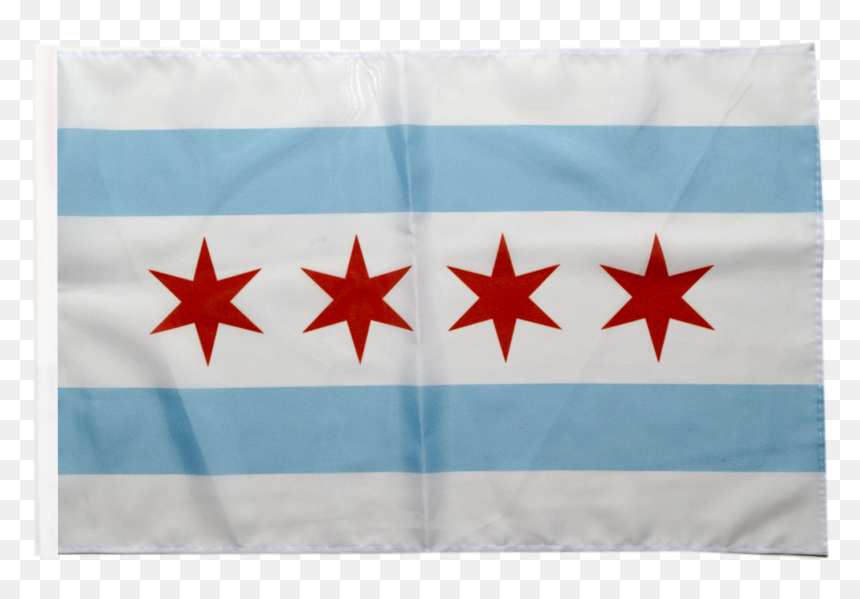 Usa City Of Chicago Flag - Patchwork, HD Png Download - chicago flag png