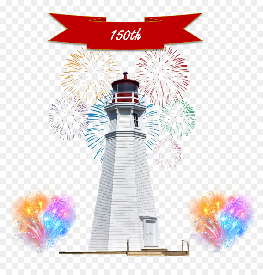 Check-out The Musical Performance “lighthouse Keeper” - Fireworks On White Background, HD Png Download - light house png