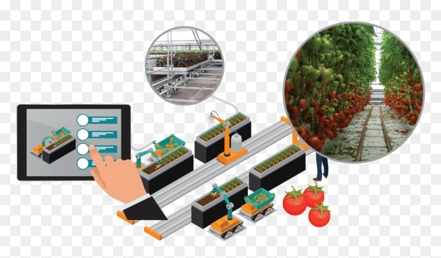 Smart Greenhouse Harvesting Robotics - Smart Greenhouse, HD Png Download - greenhouse png