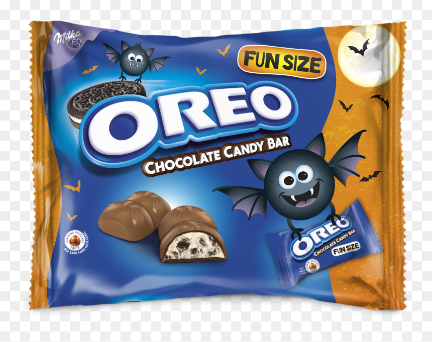 Halloween Oreo Chocolate Candy Bars Are A Thing Now - Oreo Fun Size Candy Bar, HD Png Download - candy bars png
