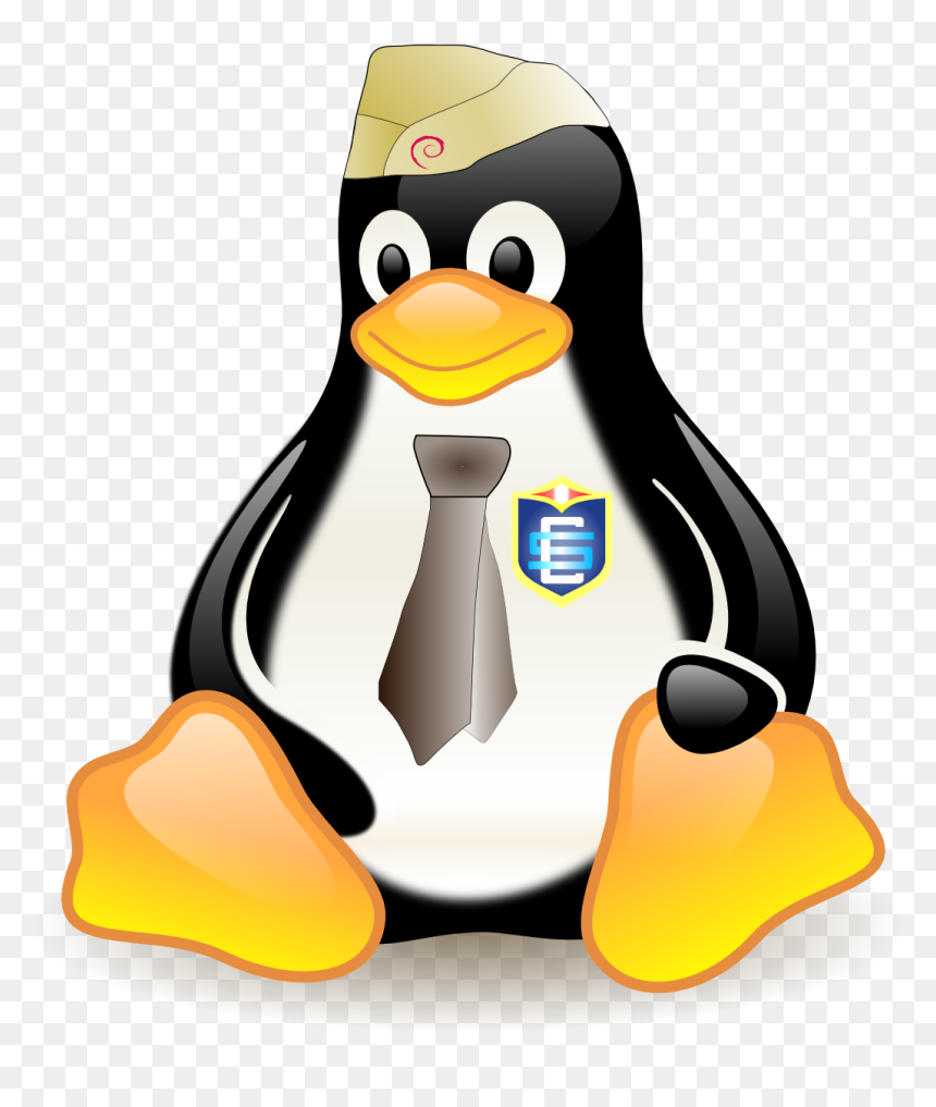 Tux Carolino - Linux, HD Png Download - tux png