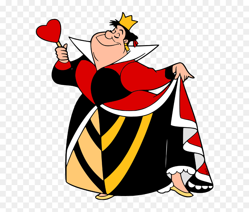 Wonderland Queen Of Hearts, HD Png Download - queen of hearts png