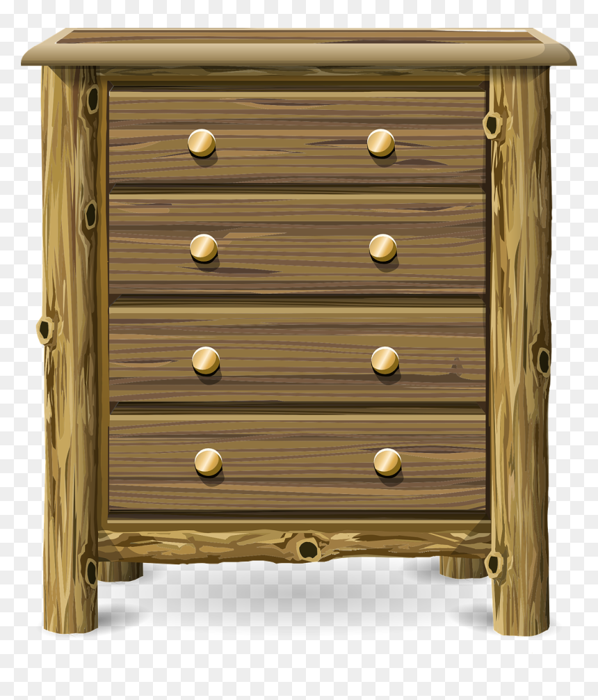 Dresser Clipart, HD Png Download - dresser png