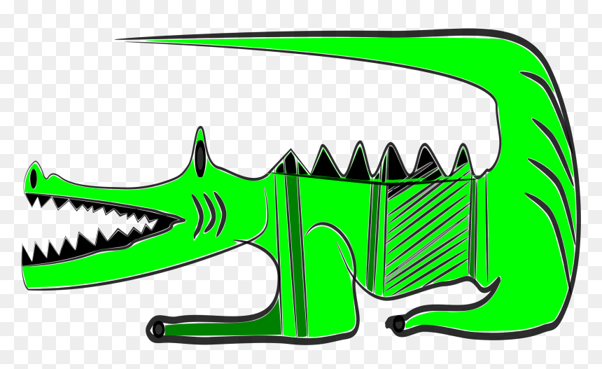 Grass Clipart Crocodiles Nile Crocodile Alligators - Buaya Vektor Png, Transparent Png - gators png