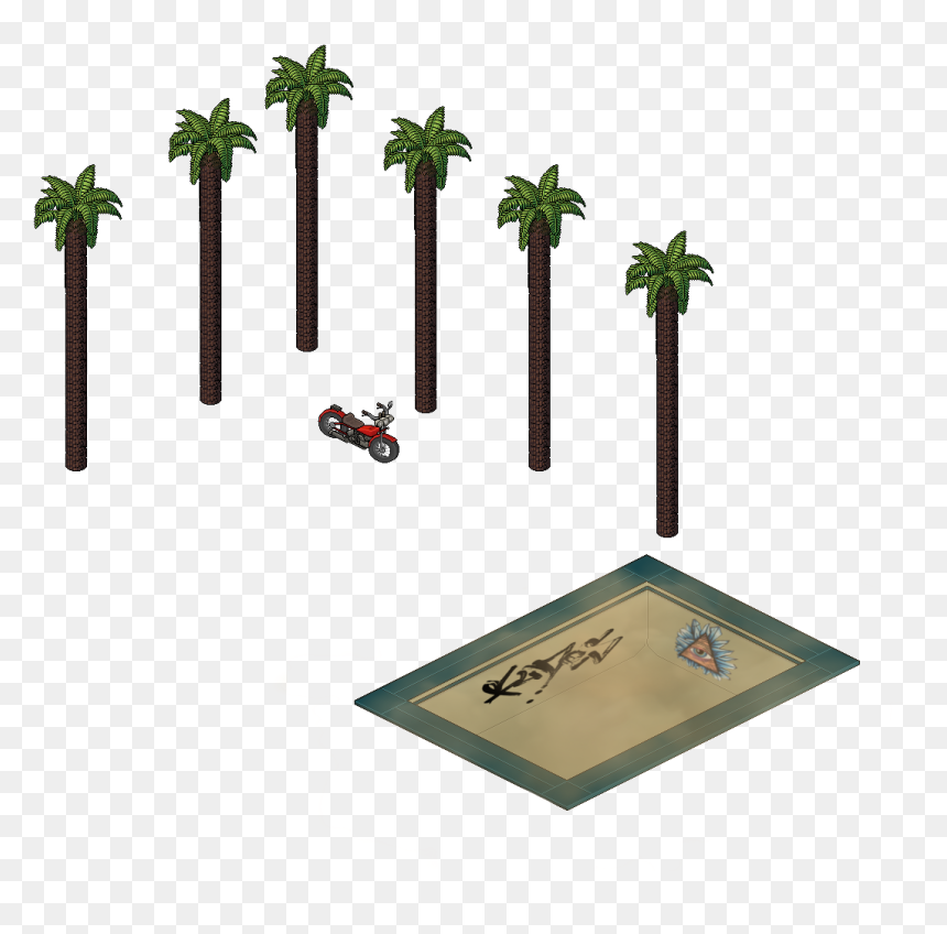 Palmera - Sabal Palmetto, HD Png Download - palmera png