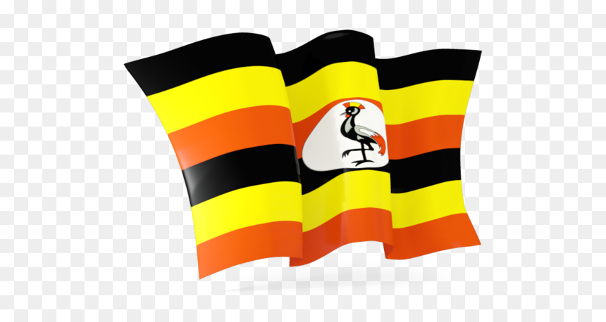 Uganda Flag Waving Png, Transparent Png - panama flag png