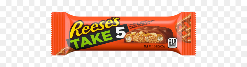 Reese"s Take5 Candy Bar - Reese's Peanut Butter Cups, HD Png Download - candy bars png