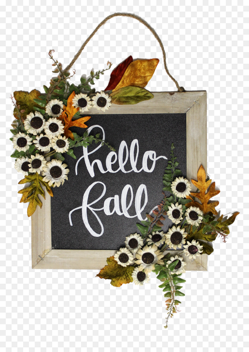 Floral Design, HD Png Download - chalkboard frame png