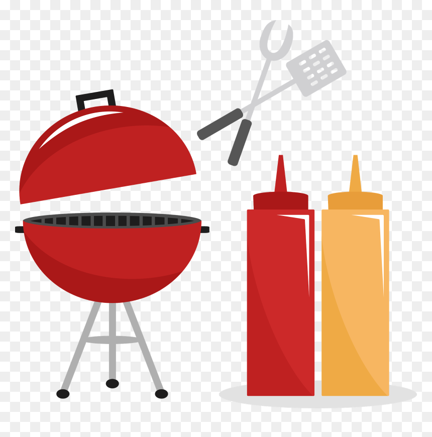 Image Royalty Free Stock Barbecue Clipart Tailgate - Barbeque Clipart, HD Png Download - barbecue png