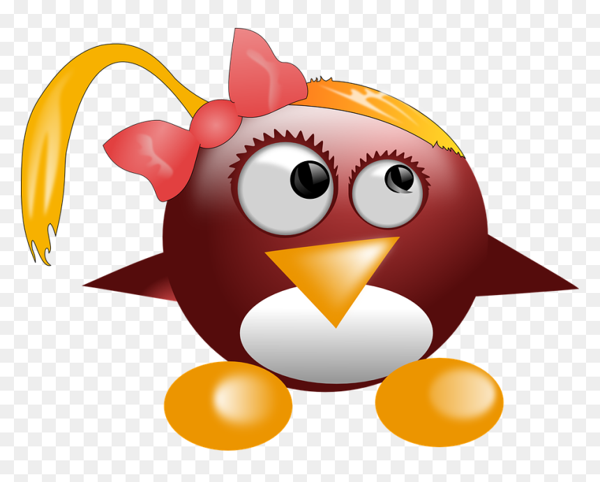 Female Tux Penguin, HD Png Download - tux png