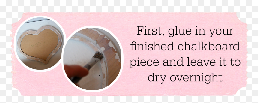 How To Make A Chalkboard From A Photo Frame - Circle, HD Png Download - chalkboard frame png