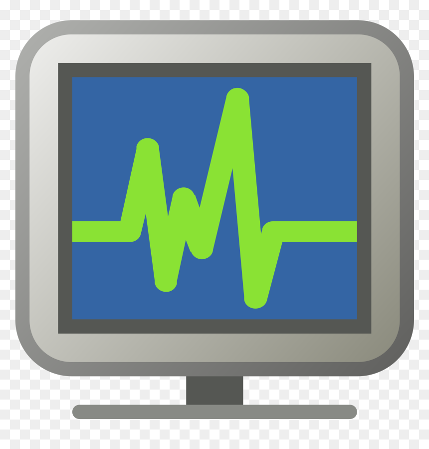 Clipart - Network Monitor System Icon, HD Png Download - monitor icon png