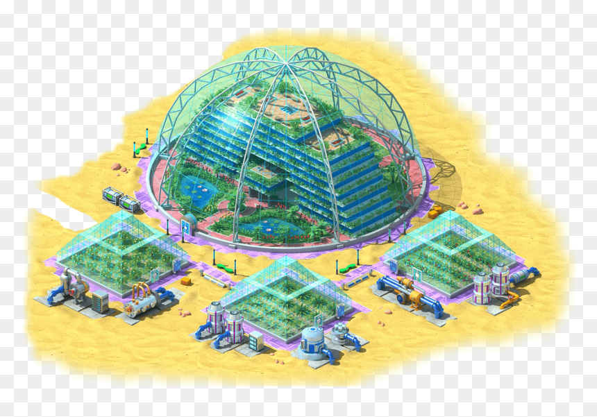 Megapolis Wiki - Circle, HD Png Download - greenhouse png