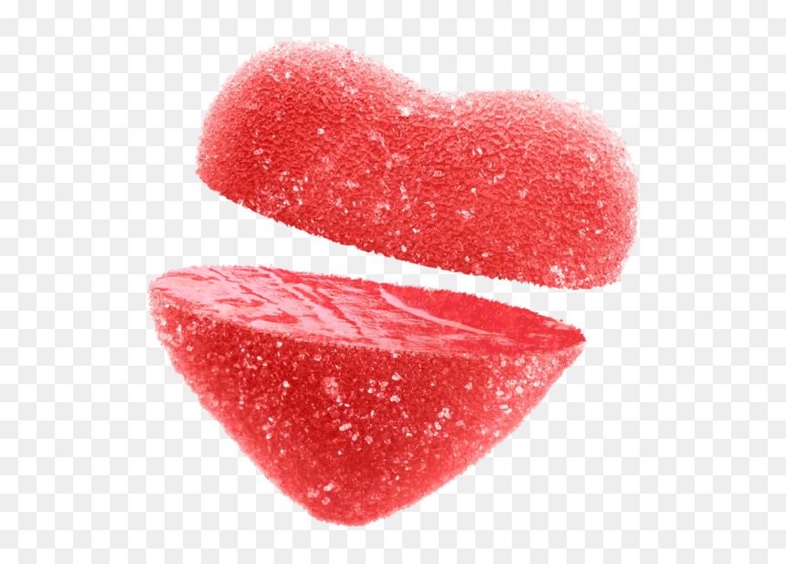 Jelly Heart - Candy, HD Png Download - jelly png
