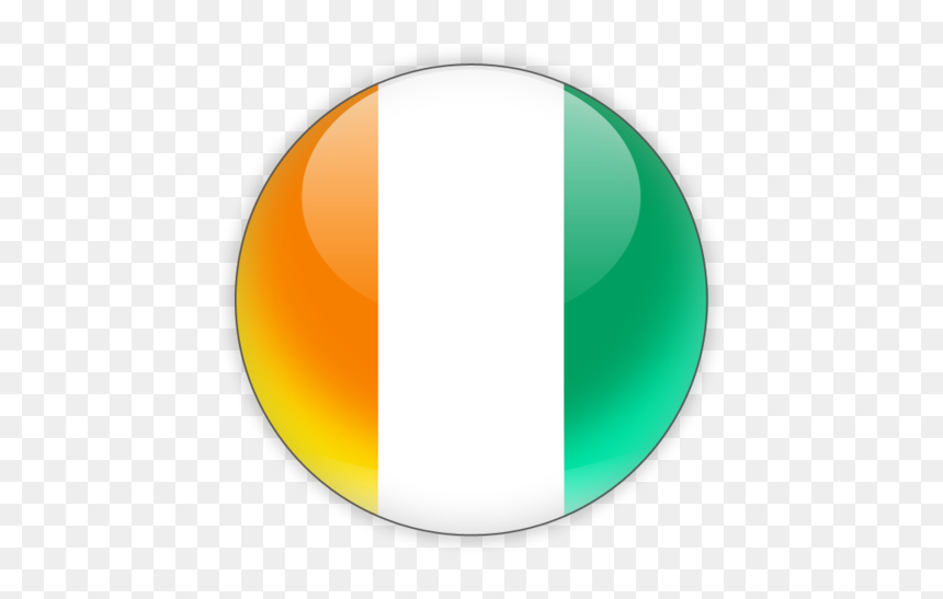 Ivory Coast Flag Icon, HD Png Download - ghana flag png