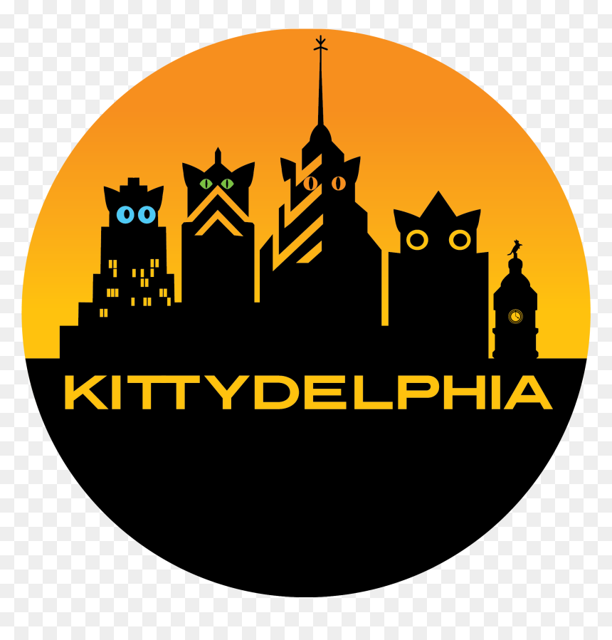 Cat, HD Png Download - los angeles skyline silhouette png