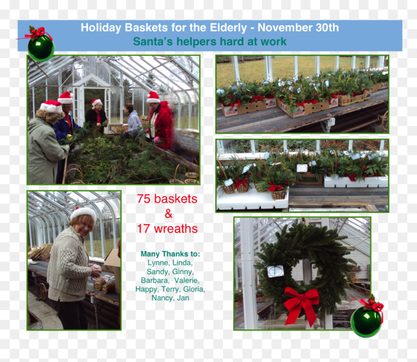 Holiday Pictures For Elderly Copy - Greenhouse, HD Png Download - greenhouse png