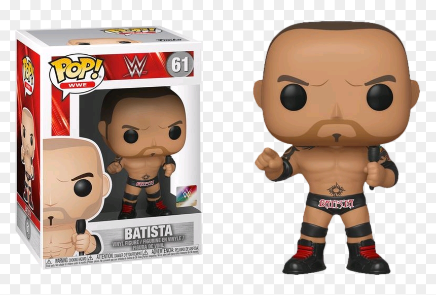 Batista Pop Vinyl Figure - Wwe Funko Pop Batista, HD Png Download - batista png