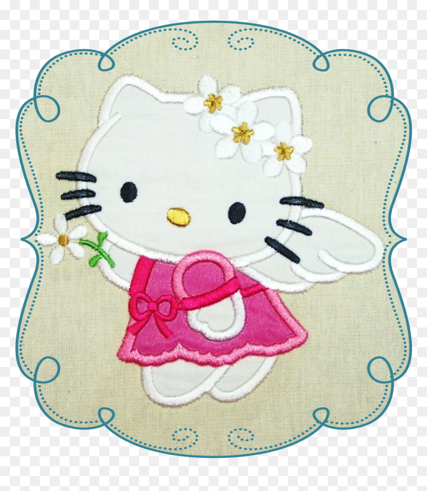 Angel Kitkat , Png Download - Cartoon Design For Hand Embroidery, Transparent Png - kitkat png